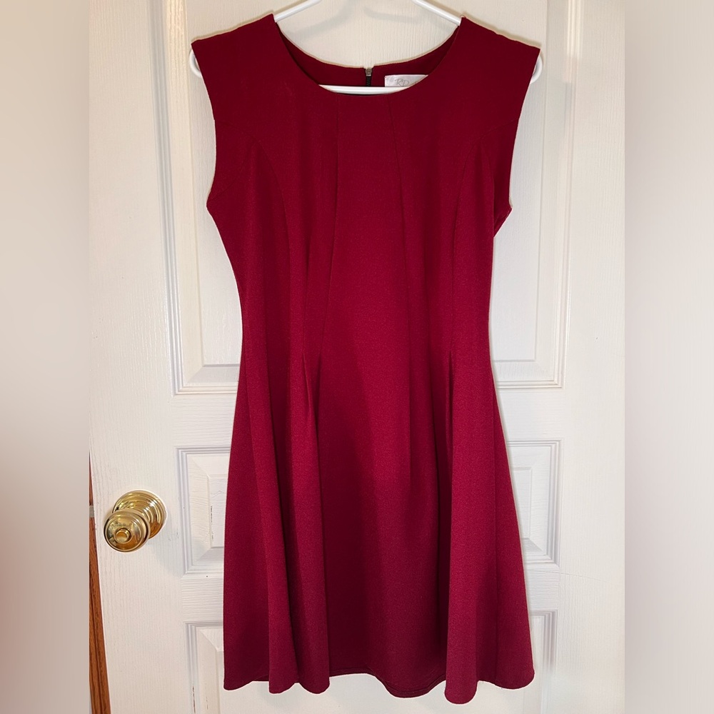 RD Style Burgundy Dress
